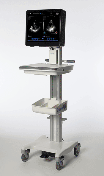 Image: The Zura EVO ultrasound system (Photo courtesy of ImaCor).